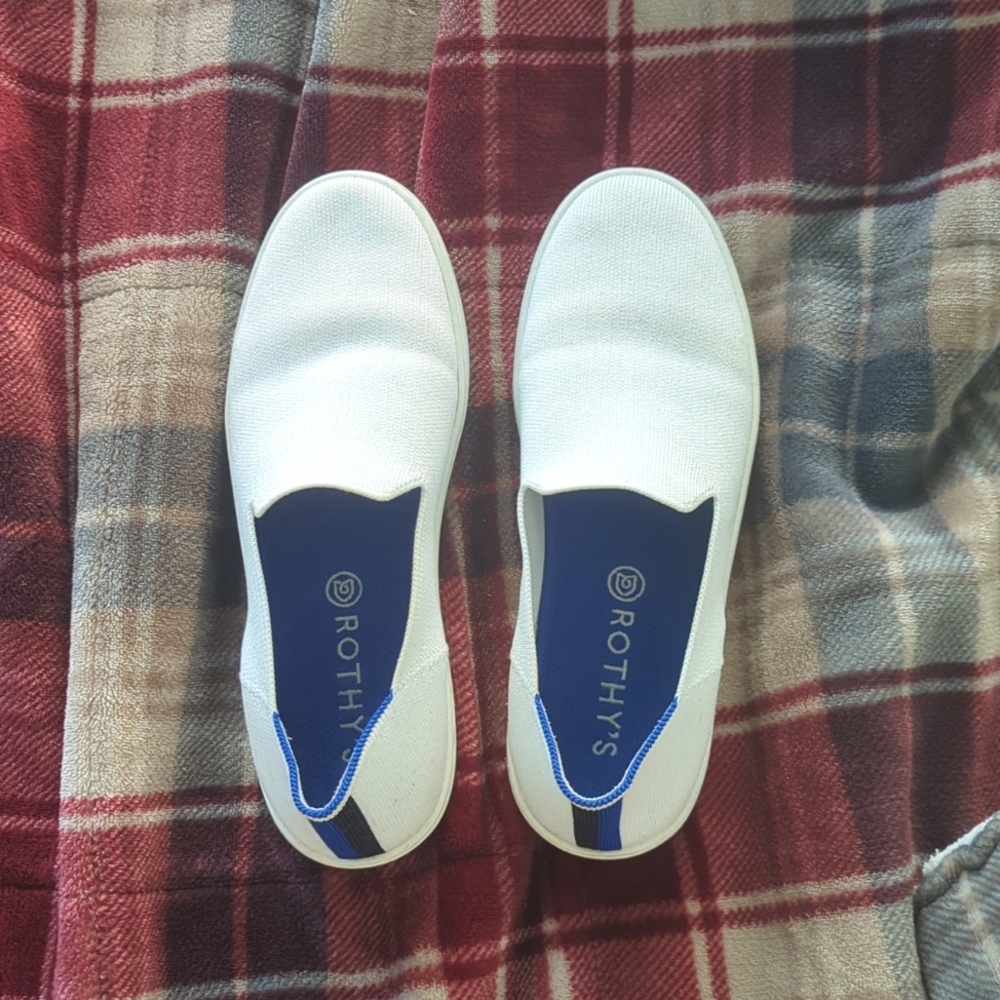 Rothys White Sneakers